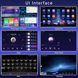 SCUMAXCON 9' SCREEN 2G+32G CAR RADIO STEREO ANDROID 11 WIRELESS CARPLAY ANDROID AUTO BLUETOOTH WIFI USB GPS IPS TOUCHSCREEN  For Audi A6 C5 1997 - 2004 S6 2 1999 - 2004 RS6 1 2002 - 2006 GPS Navigation