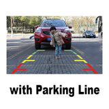 SCUMAXCON Car Smart Flip Trunk Handle Rear View Camera Reverse Backup Camera For VW CC Golf 5 6 Passat B6 B7 Beetle For MIB RCD330 RCD360