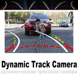 SCUMAXCON Car Smart Flip Trunk Handle Rear View Camera Reverse Backup Camera For VW CC Golf 5 6 Passat B6 B7 Beetle For MIB RCD330 RCD360