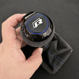 SCUMAXCON Customizable Pattern Shift Knob Handball Gear Shift Knob Gear Knob Shifter Compatible with Volkswagen Golf 7 CC Magotan Tiguan Scirocco GTI Lamando Audi