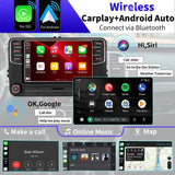 SCUMAXCON RCD360 PRO3 Car Stereo Wireless Carplay Android Auto For VW Golf Jetta Passat Caddy Touran Tiguan CC Amarok