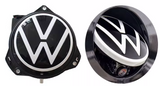 SCUMAXCON For VW EVO ID3 ID.3 Car Flipping Badge Reversing Camera Car Trunk Switch Flip Badge Rear View Camera 10D 827 429A 10D827429A