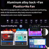 SCUMAXCON 9' 2+32G AUTORADIO STEREO ANDROID 11 WIRELESS CARPLAY ANDROID AUTO BLUETOOTH WIFI USB GPS IPS TOUCHSCREEN Für Mercedes Smart 453 fortwo 2014 2015 - 2020 