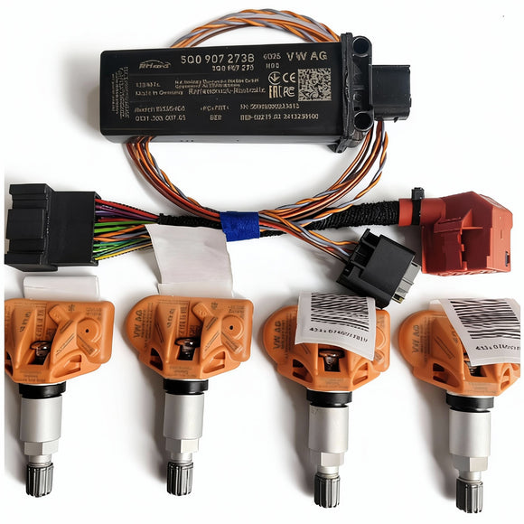 SCUMAXCON Tire Pressure Monitoring Sensor 5Q09072738B For Volkswagen MQB Platform: Golf VI, Sharan, Passat B6, Tiguan, Jetta, T-Roc, Touran 2, Amarok