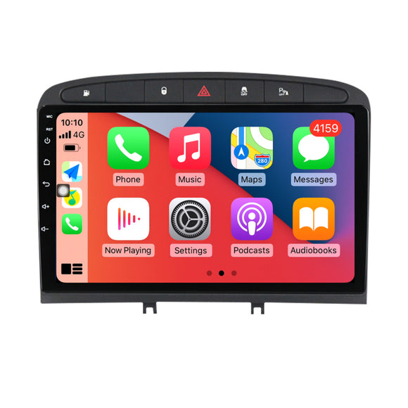 SCUMAXCON 9' 2+32G CAR RADIO STEREO ANDROID 11 WIRELESS CARPLAY ANDROID AUTO BLUETOOTH WIFI USB GPS IPS TOUCHSCREEN  For Ford Focus 2 3 Exi MT AT Mk2/Mk3 2004-2011
