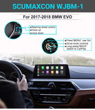 SCUMAXCON Wireless Apple CarPlay&Android Auto Mirroring for BMW E90 F30 F20 X5 E70 X3 X1 Coupe EVO CCC CIC NBT