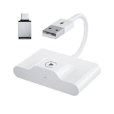 SCUMAXCON Wired to Wireless Apple Carplay Adapter BT 5GHz WiFi For iPhone For  Plug And Play Online Update