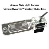 SCUMAXCON Trunk Handle Backup Camera RV with Dynamic Trajectory Guide Line/License Plate Light Camera without Dynamic Trajectory Guide Line - for VW Touran