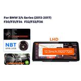 SCUAMXCON 12.3'' Android Wireless CarPlay Android Auto Car Radio NBT EVO GPS WIFI BT DSP for BMW 3 4 Series 2013-2017 F30 F31 F34 F32 F33 F36