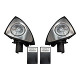 SCUMAXCON 3D-Rotating LED Ambient Glow Tweeter Speakers High-Frequency Audio Upgrade for Mercedes-Benz C/E/S/GLC-Class W205 W213 X253 W222