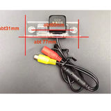 SCUMAXCON Trunk Handle Backup Camera RV with Dynamic Trajectory Guide Line/License Plate Light Camera without Dynamic Trajectory Guide Line - for VW Touran