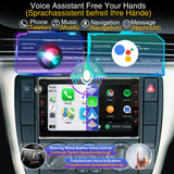 SCUMAXCON Autoradio RCN210 USB MP3 AUX SD Integriertes Bluetooth mit CD Spieler für VW Golf MK4 Polo Passat B5