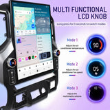 SCUMAXCON 15.6 Inch Touch Screen Android Wireless Carplay&Android Auto GPS Navigation Screen Upgrade Multimedia Player Car Radio Head Unit for GMC Sierra Chevrolet Silverado 2019 2020 2021 2022 2023