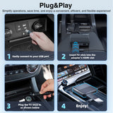 SCUMAXCON Car TV Mate PRO-Fire TV Stick Converter,HDMI & Wireless CarPlay Android Auto Adapter, Stable Fast, No Latency,HDMI to USB Port Converter for OEM Factory CarPlay Cars 2016+,Plug & Play
