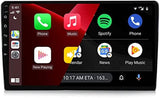 SCUMAXCON 10" Car Radio Carplay Android auto, Bluetooth, AM/FM RDS, Android 11 4+64GB, 4G WiFi GPS IPS Touchscreen for VW Jetta Golf Passat Caddy Tiguan Transporter CC Altas