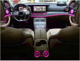 SCUMAXCON 3D-Rotating LED Ambient Glow Tweeter Speakers High-Frequency Audio Upgrade for Mercedes-Benz C/E/S/GLC-Class W205 W213 X253 W222