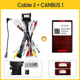 SCUMAXCON Android Car Radio Canbus Cable Compatible with Volkswagen, Toyota, Honda, Hyundai, Jeep, BMW, Benz, Ford, Skoda, Seat and More Models