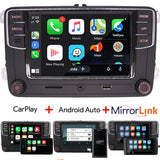 SCUMAXCON  RCD330 PLUS RCD 330 OEM Original CarPlay Android auto  BT RVC AUX For Volkswagen Golf 5 6 Passat Polo
