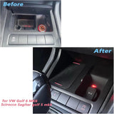 SCUAMXCON Car Wireless Charger,Compatible Charging Panel Pad Phone Holder Accessories For VW Golf 6 MK6 Scirocco Jetta A5