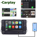 SCUMAXCON Car Stereo Radio 6.5" RCD360 330 Carplay Android auto Bluetooth RVC Touch Screen for VW Polo 6C