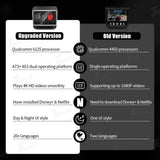 SCUMAXCON 7.2" Rear Seat IPS Display, Wireless CarPlay, Android Auto & Mirroring for Tesla Model 3 2017-2023, Model Y 2020-2024. LCD AC Control