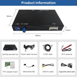 SCUMAXCON Wireless CarPlay Android Auto Mirrorlink Wireless CarPlay Interface Decoder For Porsche PCM 3.1 (2010–2016): Panamera, Macan, Cayenne, 911, Boxster, Cayman | For Porsche PCM 3.0 (2008–2012): Cayenne, 911, Cayman, Boxster