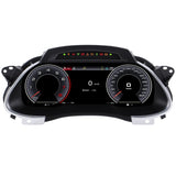 SCUMAXCON 12.3” Digital Instrument Cluster for Audi A4 2009-2012, Virtual Cockpit with Wireless Android Auto CarPlay, Retains Factory Motherboard, Real-Time TPMS & Live Data Display LCD Speedometer