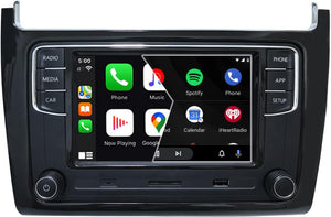 SCUMAXCON Car Stereo Radio 6.5" RCD360 330 Carplay Android auto Bluetooth RVC Touch Screen for VW Polo 6C