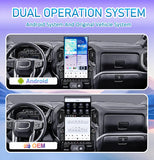 SCUMAXCON 17.2 inch Touch Screen Upgrade Android Car Radio for Chevrolet Silverado GMC Sierra 2019-2023 Android 14 Carplay Android Auto GPS Navigation