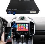 SCUMAXCON Wireless CarPlay Android Auto Mirrorlink Wireless CarPlay Interface Decoder For Porsche PCM 3.1 (2010–2016): Panamera, Macan, Cayenne, 911, Boxster, Cayman | For Porsche PCM 3.0 (2008–2012): Cayenne, 911, Cayman, Boxster