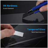 Kompatibel mit Honda Accord 2018 2019 2020 2021 2022 Displayschutzfolie aus gehärtetem Glas, hochauflösender 9H-Härtegrad gehärtetes Glas 8-Zoll-Displayschutzfolie (nicht geeignet für 7 Zoll 7 Löcher) 