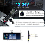 SCUMAXCON CarPlay Touchscreen IPS 11.26 Inches Wireless CarPlay Android Auto AirPlay 4K Reverse Camera 1080p Bluetooth GPS Navigation FM Built-in Speaker Central Console Multimedia Player