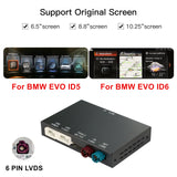 SCUMAXCON Wireless CarPlay Android Auto for BMW NBT CIC EVO System 1 2 3 4 5 6 7 Series X1 X3 X4 X5 X6 MINI E60 E84 E70 F26 F25 F10 F11F20 F21