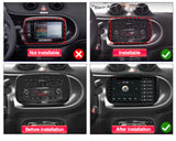 SCUMAXCON 9' 2+32G AUTORADIO STEREO ANDROID 11 WIRELESS CARPLAY ANDROID AUTO BLUETOOTH WIFI USB GPS IPS TOUCHSCREEN Für Mercedes Smart 453 fortwo 2014 2015 - 2020 