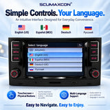 SCUMAXCON Wireless Carplay Android Auto OPS  For VW T5