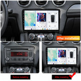 SCUMAXCON 9' 2+32G AUTORADIO STEREO ANDROID 11 WIRELESS CARPLAY ANDROID AUTO BLUETOOTH WIFI USB GPS IPS TOUCHSCREEN Für Audi TT MK2 8J 2006 - 2014 