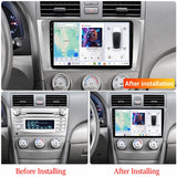 SCUMAXCON 9' 4+64G CAR RADIO STEREO ANDROID WIRELESS CARPLAY ANDROID AUTO BLUETOOTH WIFI USB GPS IPS TOUCHSCREEN  For Toyota Camry 2006 - 2011
