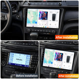 SCUMAXCON 9' 2+32G AUTORADIO STEREO ANDROID 11 WIRELESS CARPLAY ANDROID AUTO BLUETOOTH WIFI USB GPS IPS TOUCHSCREEN Für Mercedes Benz E-Klasse W211 E200 E220 E300 E350 E240 E270 E280 W219 