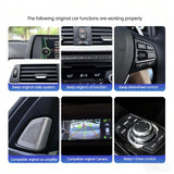 SCUAMXCON Android Wireless CarPlay Android Auto Car Radio 12.3'' 2K Screen GPS 4G LTE WIFI BT5.1 DSP Car Multimedia Player for BMW X1 F48 2016-2017