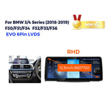 SCUMAXCON Wireless CarPlay & Android Auto Car Radio, Android 12.3" Touchscreen BT 5.1 DSP GPS Multimedia Player for BMW 3 Series F30 F31 4 Series F34