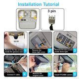 Scumaxcon Car Dash Camera ARB 4K OEM Look Car DVR for CRV WIFI Connection APP Control for Honda CR-V 5th 2017-2022 / 6th Gen 2023-2024