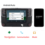 VW Original OEM RCD330 6RD 035 187E Carplay,Android Auto,BT,RVC for VW GOLF PASSAT