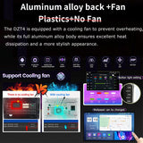 SCUMAXCON 10' 2+32G AUTORADIO STEREO ANDROID 11 WIRELESS CARPLAY ANDROID AUTO BLUETOOTH WIFI USB GPS 2K TOUCHSCREEN RCD330 STYLE Universal Autoradio Multimedia Video Player Navigation GPS 