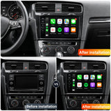 SCUAMXCON VW OEM 9.2-inch Full Size Radio Touch Screen Display 5G6 919 606A MIB Main Unit 3GD035866A 3rd generation head unit For VW Golf MK7 7.5 R Passat B8 Tiguan MK2