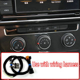 Automatic air conditioning panel with LCD touch screen show Seat heating and ventilation Suitable for VW  Passat B8 2015