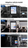 Scumaxcon  12.1" Vertical Screen  Car GPS Navigation Multimedia Player Android CarPlay Screen for Ford F150 Ranger Everest T6 2011-2021