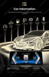 SCUMAXCON Wireless CarPlay & Android Auto Car Radio, Android 12.3" Touchscreen BT 5.1 DSP GPS Multimedia Player for BMW 3 Series F30 F31 4 Series F34