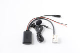 SCUMAXCON Auto Bluetooth AUX Adapter Wireless Audio Anruf Freisprecheinrichtung Mikrofon Für Audi A4 B7 TTs TT A8 R8 A3 Sechs Disc CD-Player
