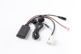 SCUMAXCON Auto Bluetooth AUX Adapter Wireless Audio Anruf Freisprecheinrichtung Mikrofon Für Audi A4 B7 TTs TT A8 R8 A3 Sechs Disc CD-Player