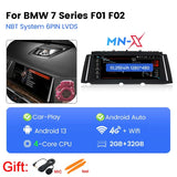 Scumaxcon Car Stereo Video Player, Carplay GPS Navigation, NBTHead Unit for BMW 7 Series, F01, F02, 128-2009, CIC